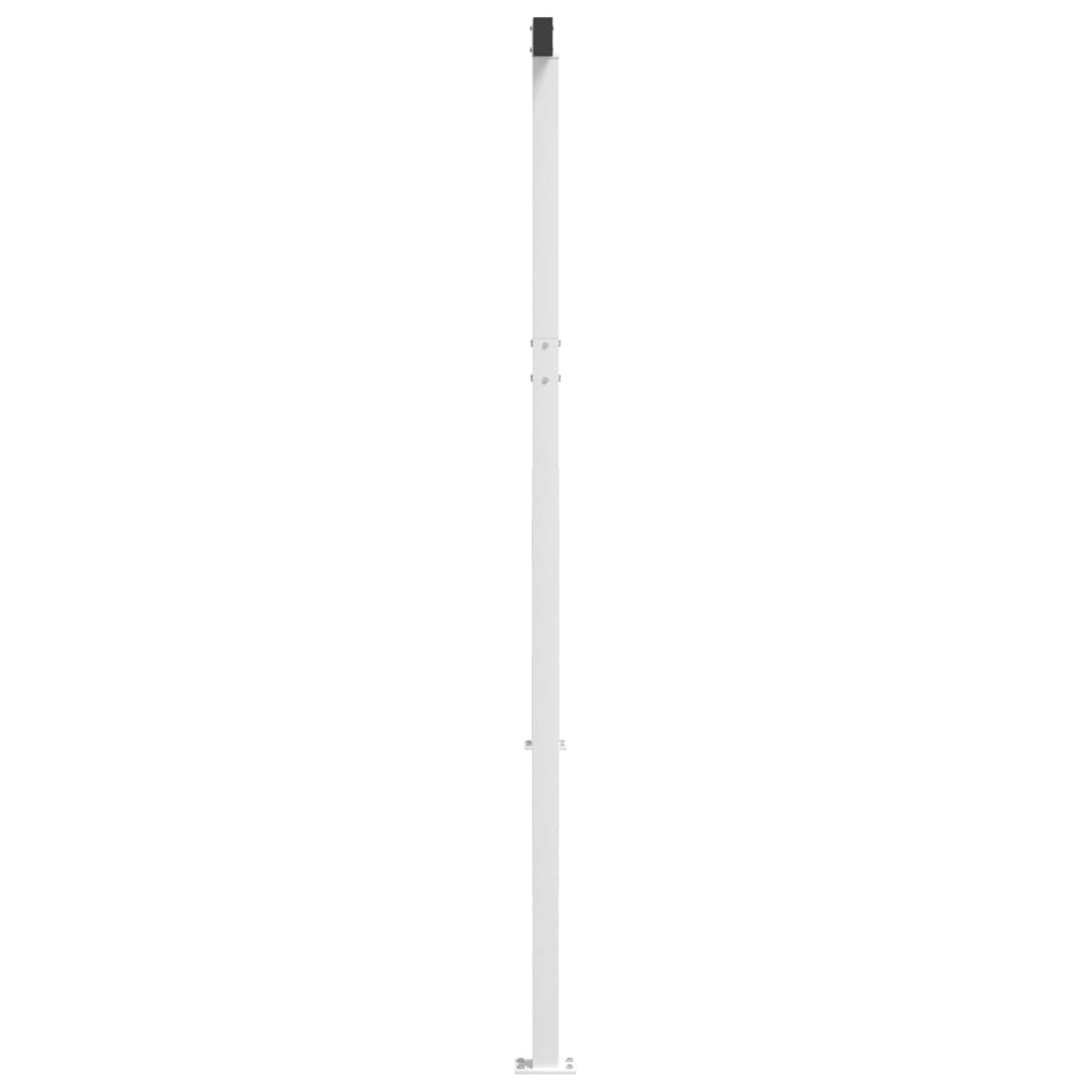 Set Pali per Tenda da Sole Bianco 450x245 cm Ferro