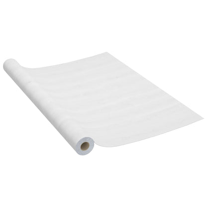 Pellicole Autoadesive per Porte 4 pz Legno Bianco 210x90 cm PVC