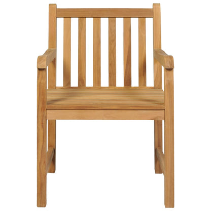 Set da pranzo da giardino 5 pz 150x90 cm in legno massello di teak