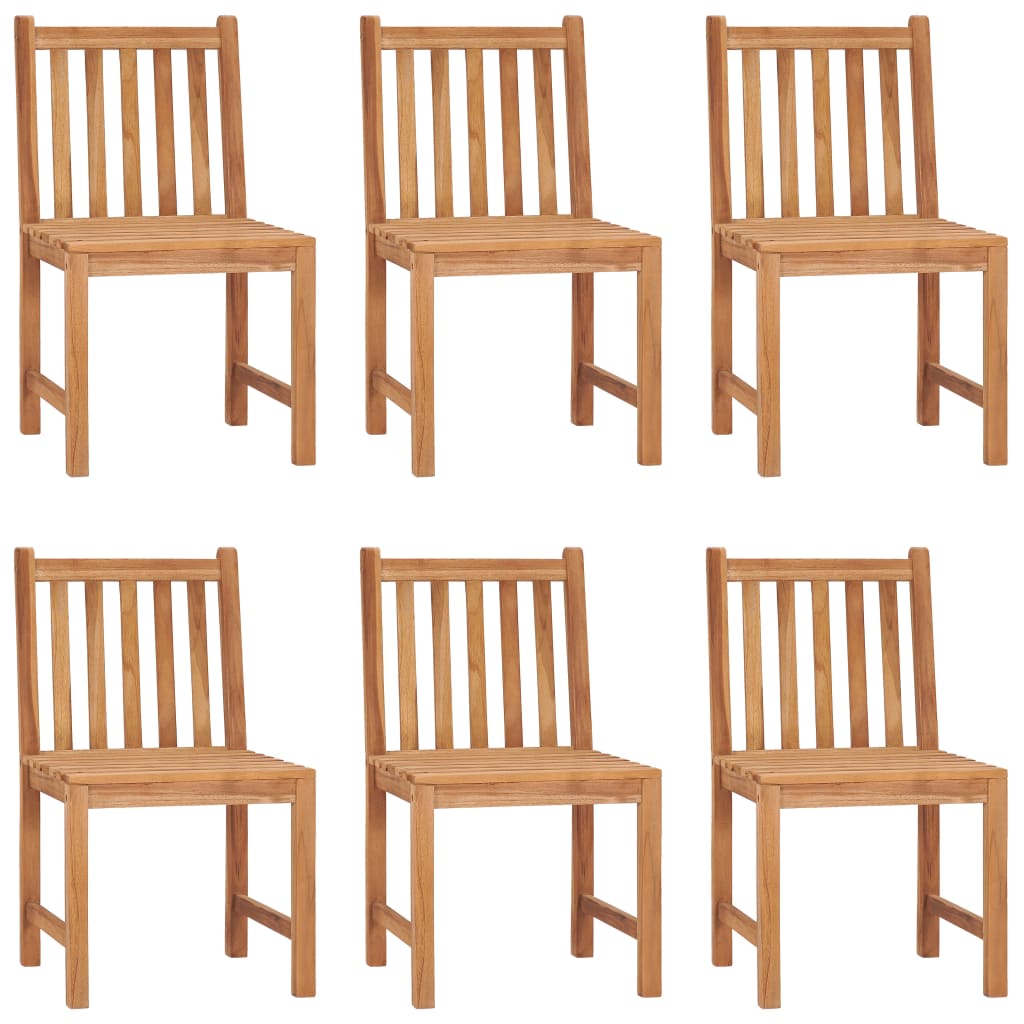 Set da pranzo da giardino 7 pz 200x100 cm in legno massello di teak