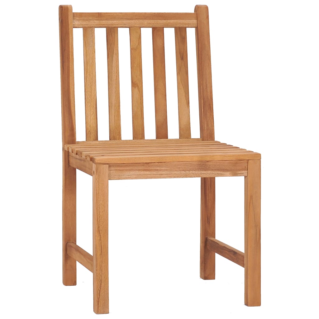 Set da Pranzo per Esterni 9 pz in Legno Massello di Teak