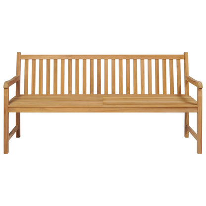 Panca da Giardino 175 cm in Legno Massello di Teak