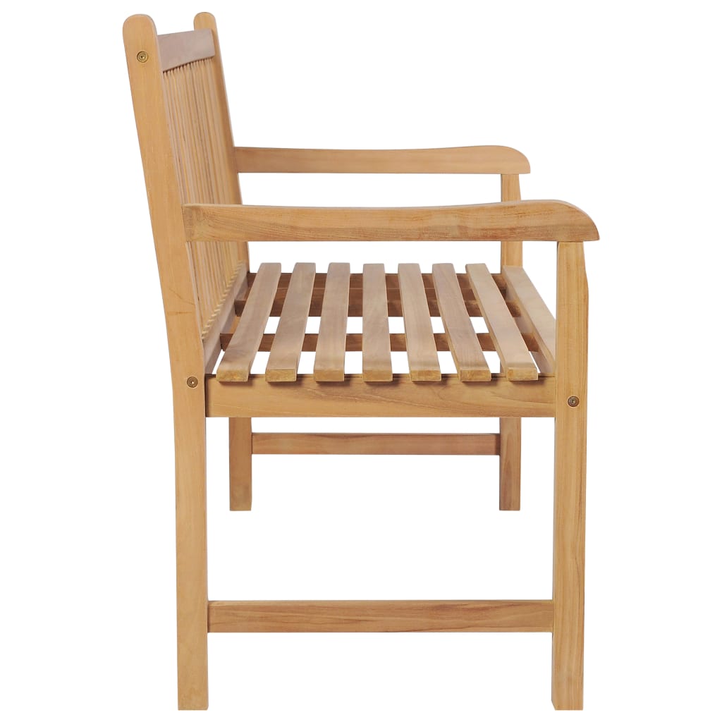Panca da Giardino 175 cm in Legno Massello di Teak