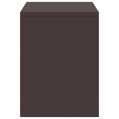 Comodini 2 pz Marrone Scuro 35x30x40 cm in Pino Massello