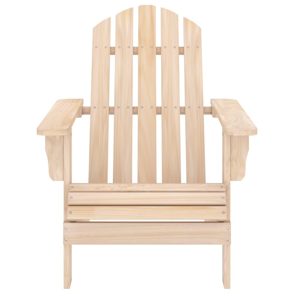 Sedia Giardino Adirondack in Legno Massello di Abete