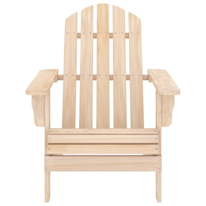Sedia Giardino Adirondack in Legno Massello di Abete