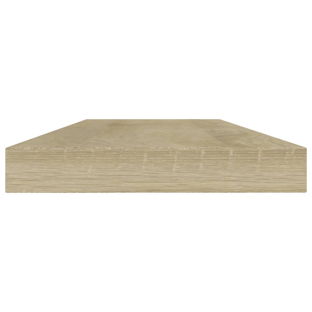 Ripiani per Libreria 4pz Rovere Sonoma 40x10x1,5cm Multistrato