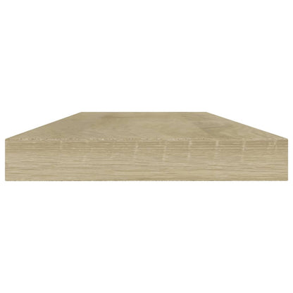 Ripiani per Libreria 4pz Rovere Sonoma 40x10x1,5cm Multistrato