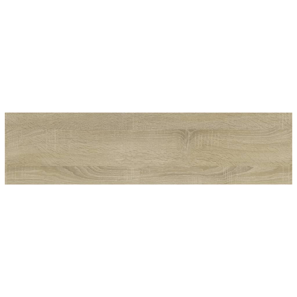 Ripiani per Libreria 4pz Rovere Sonoma 40x10x1,5cm Multistrato