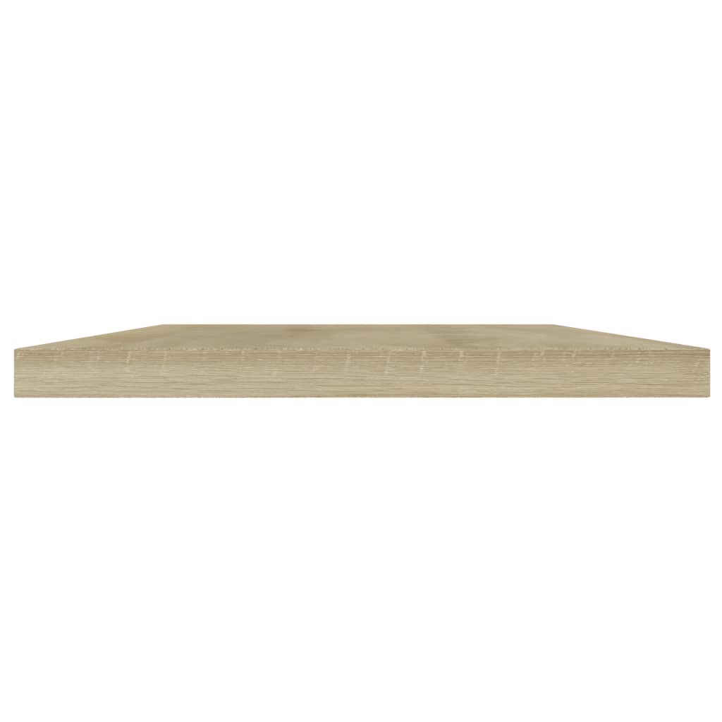 Ripiani per Libreria 8pz Rovere Sonoma 40x20x1,5cm Multistrato