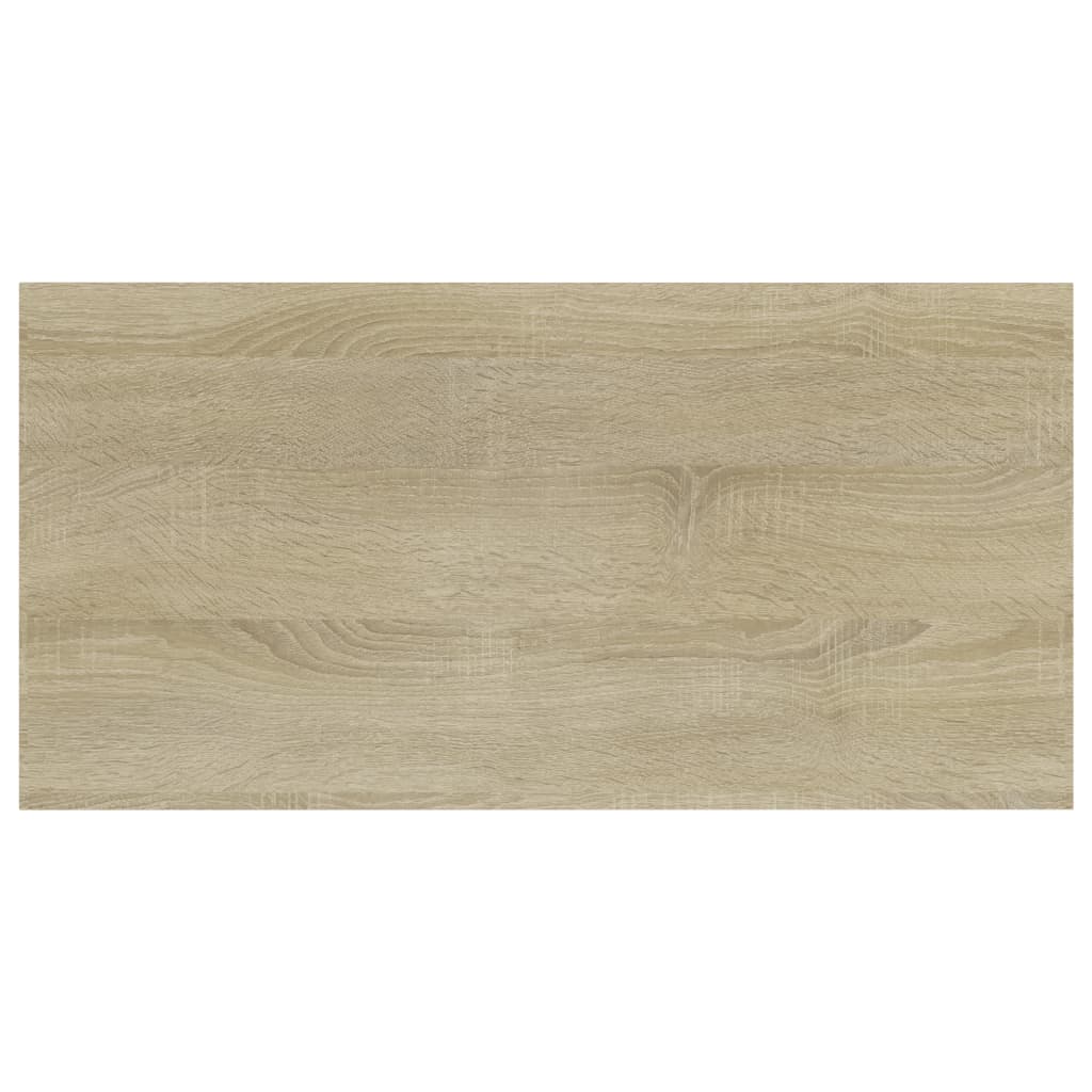 Ripiani per Libreria 8pz Rovere Sonoma 40x20x1,5cm Multistrato