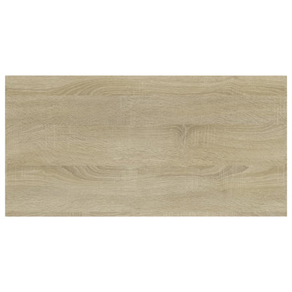 Ripiani per Libreria 8pz Rovere Sonoma 40x20x1,5cm Multistrato