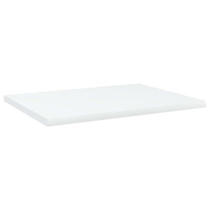 Ripiani per Libreria 8pz Bianchi 40x30x1,5 cm Legno Multistrato