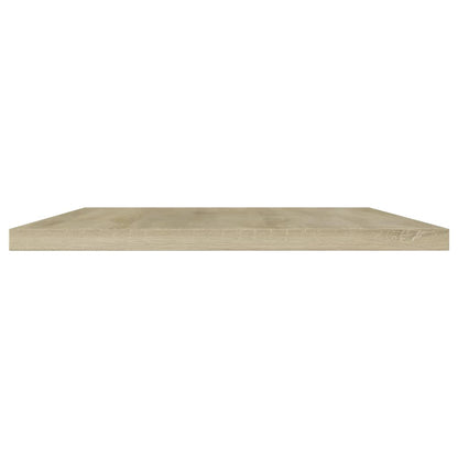 Ripiani per Libreria 4pz Rovere Sonoma 40x30x1,5cm Multistrato