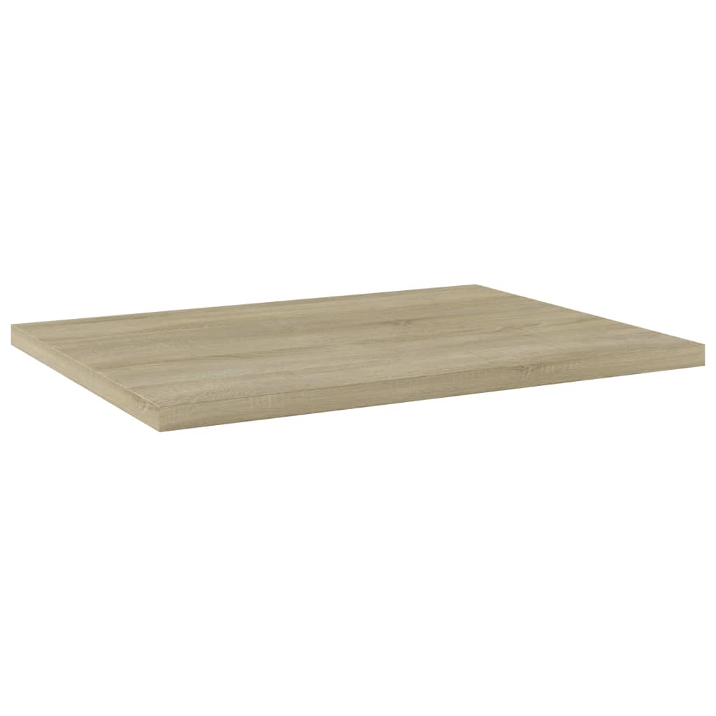 Ripiani per Libreria 8pz Rovere Sonoma 40x30x1,5cm Multistrato
