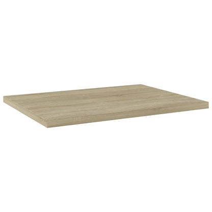 Ripiani per Libreria 8pz Rovere Sonoma 40x30x1,5cm Multistrato