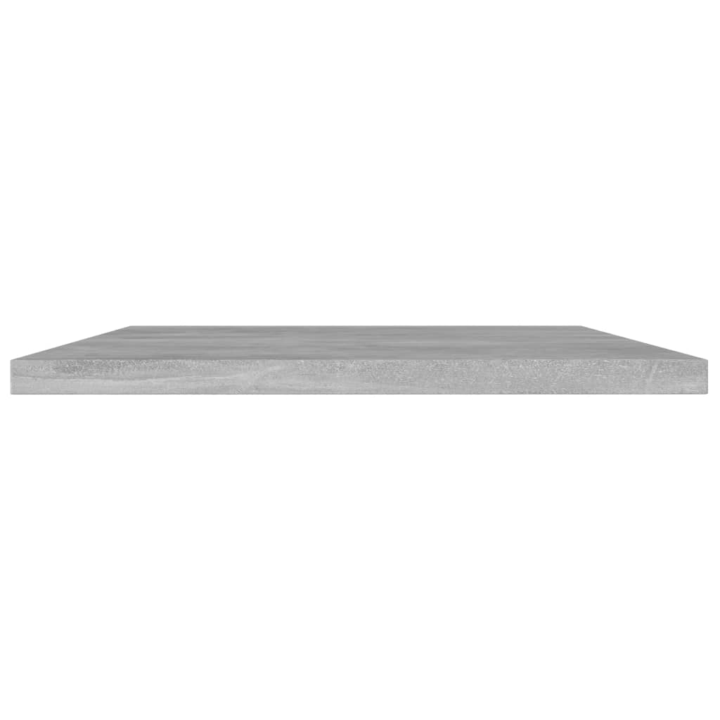 Ripiani per Libreria 8pz Grigio Cemento 40x30x1,5cm Multistrato