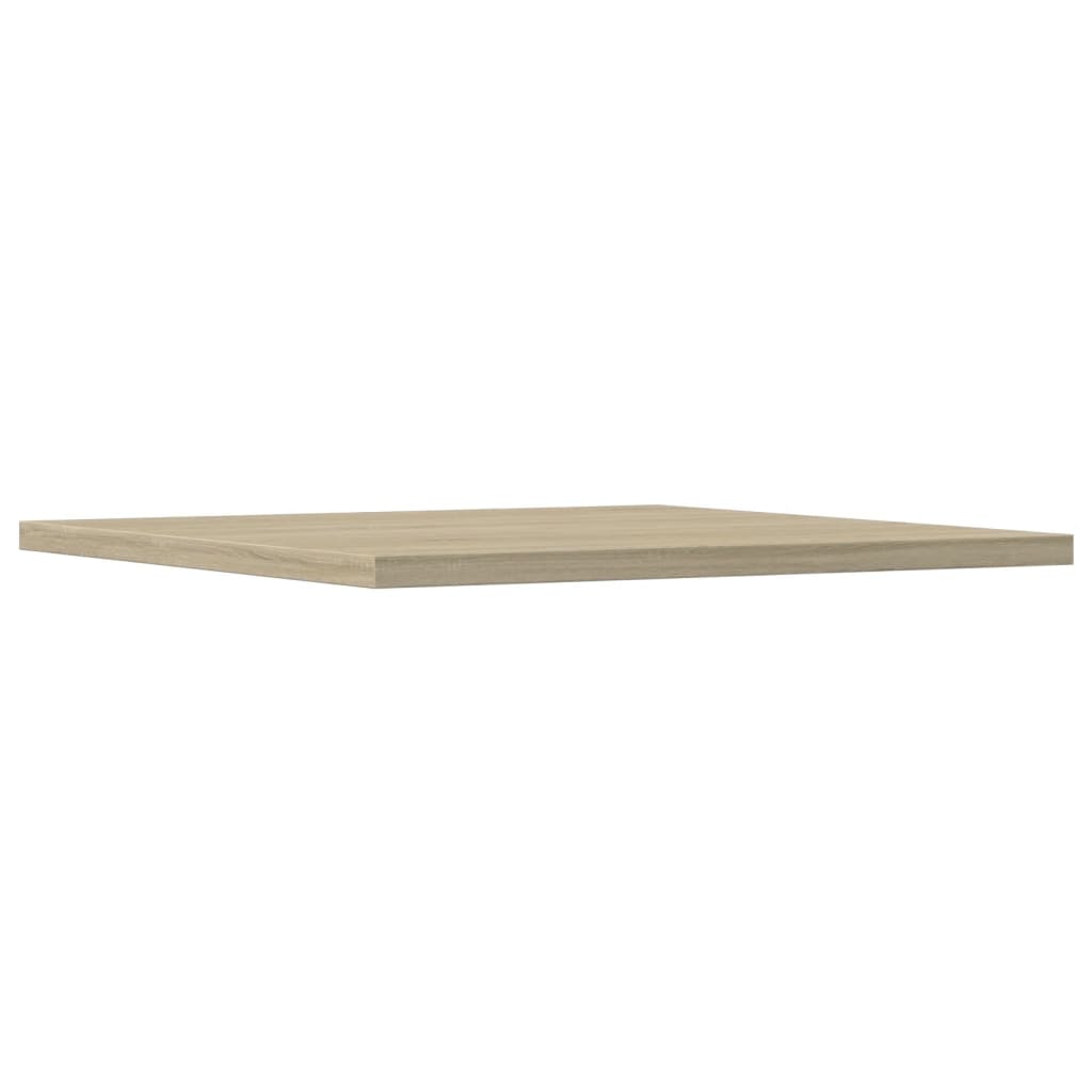 Ripiani per Libreria 4pz Rovere Sonoma 40x40x1,5cm Multistrato