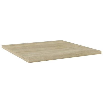 Ripiani per Libreria 8pz Rovere Sonoma 40x40x1,5cm Multistrato