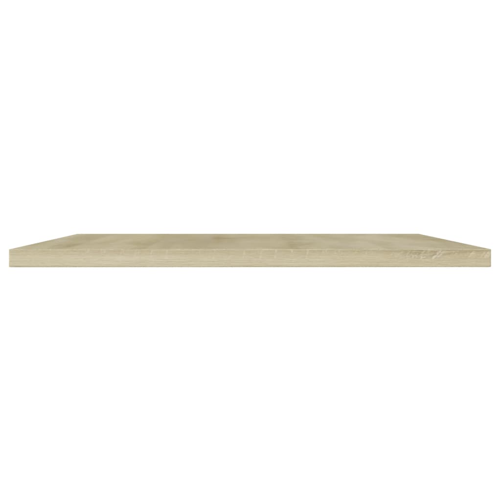 Ripiani per Libreria 8pz Rovere Sonoma 40x40x1,5cm Multistrato