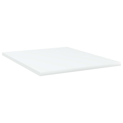 Ripiani per Libreria 8pz Bianchi 40x50x1,5cm Legno Multistrato