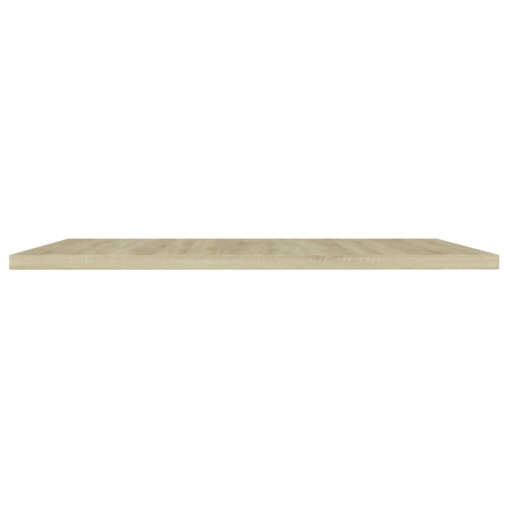 Ripiani per Libreria 4pz Rovere Sonoma 40x50x1,5cm Multistrato