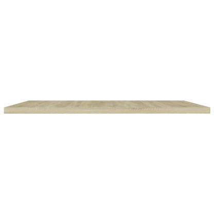 Ripiani per Libreria 4pz Rovere Sonoma 40x50x1,5cm Multistrato