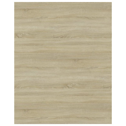 Ripiani per Libreria 4pz Rovere Sonoma 40x50x1,5cm Multistrato