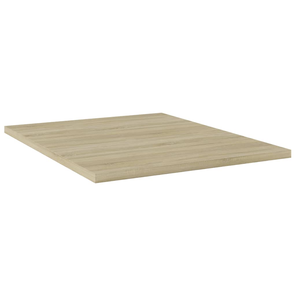 Ripiani per Libreria 8pz Rovere Sonoma 40x50x1,5cm Multistrato
