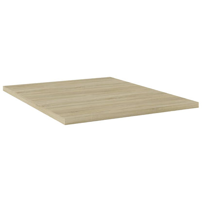 Ripiani per Libreria 8pz Rovere Sonoma 40x50x1,5cm Multistrato