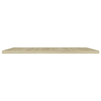 Ripiani per Libreria 8pz Rovere Sonoma 40x50x1,5cm Multistrato