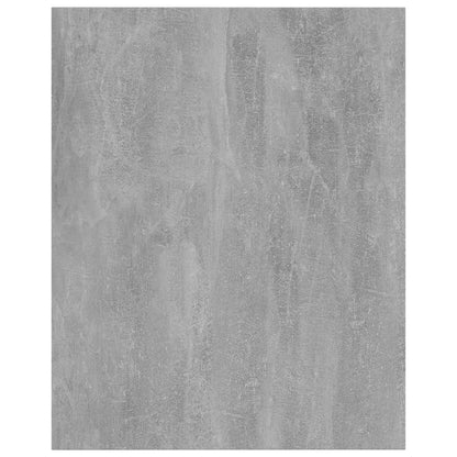 Ripiani per Libreria 4pz Grigio Cemento 40x50x1,5cm Multistrato