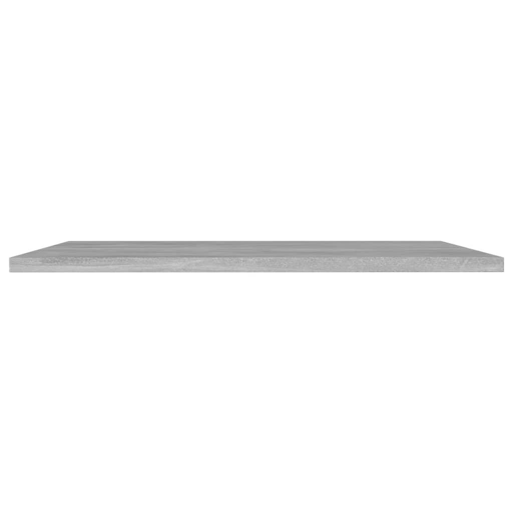 Ripiani per Libreria 4pz Grigio Cemento 40x50x1,5cm Multistrato