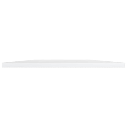 Ripiani per Libreria 4 pz Bianco Lucido 40x50x1,5cm Multistrato