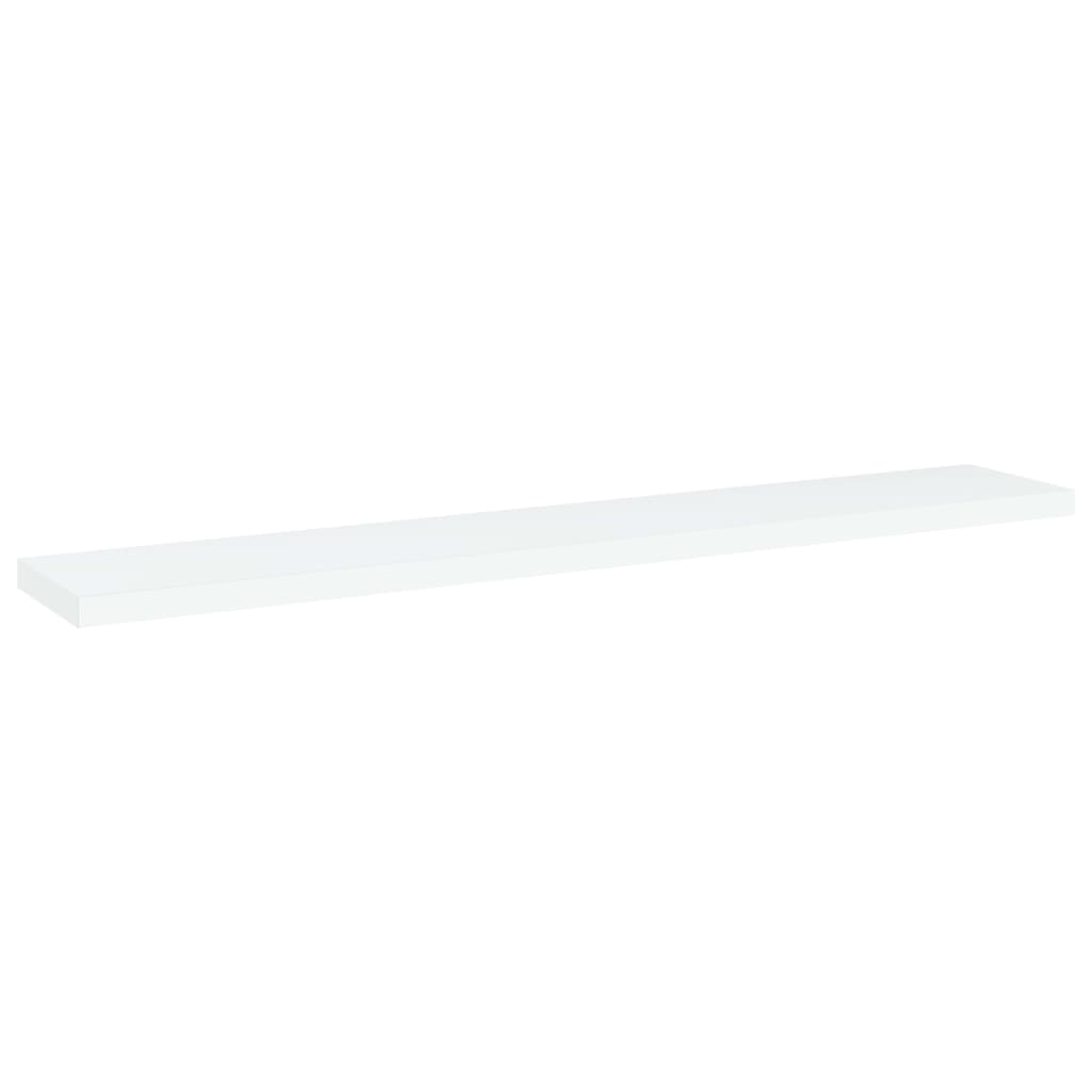 Ripiani per Libreria 8pz Bianchi 60x10x1,5 cm Legno Multistrato