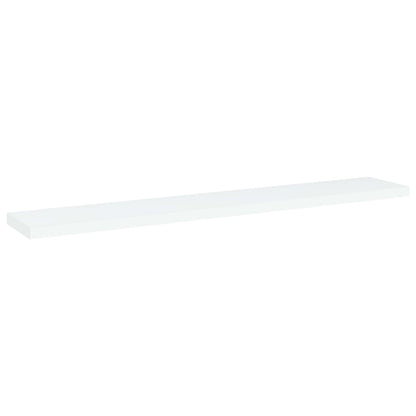 Ripiani per Libreria 8pz Bianchi 60x10x1,5 cm Legno Multistrato