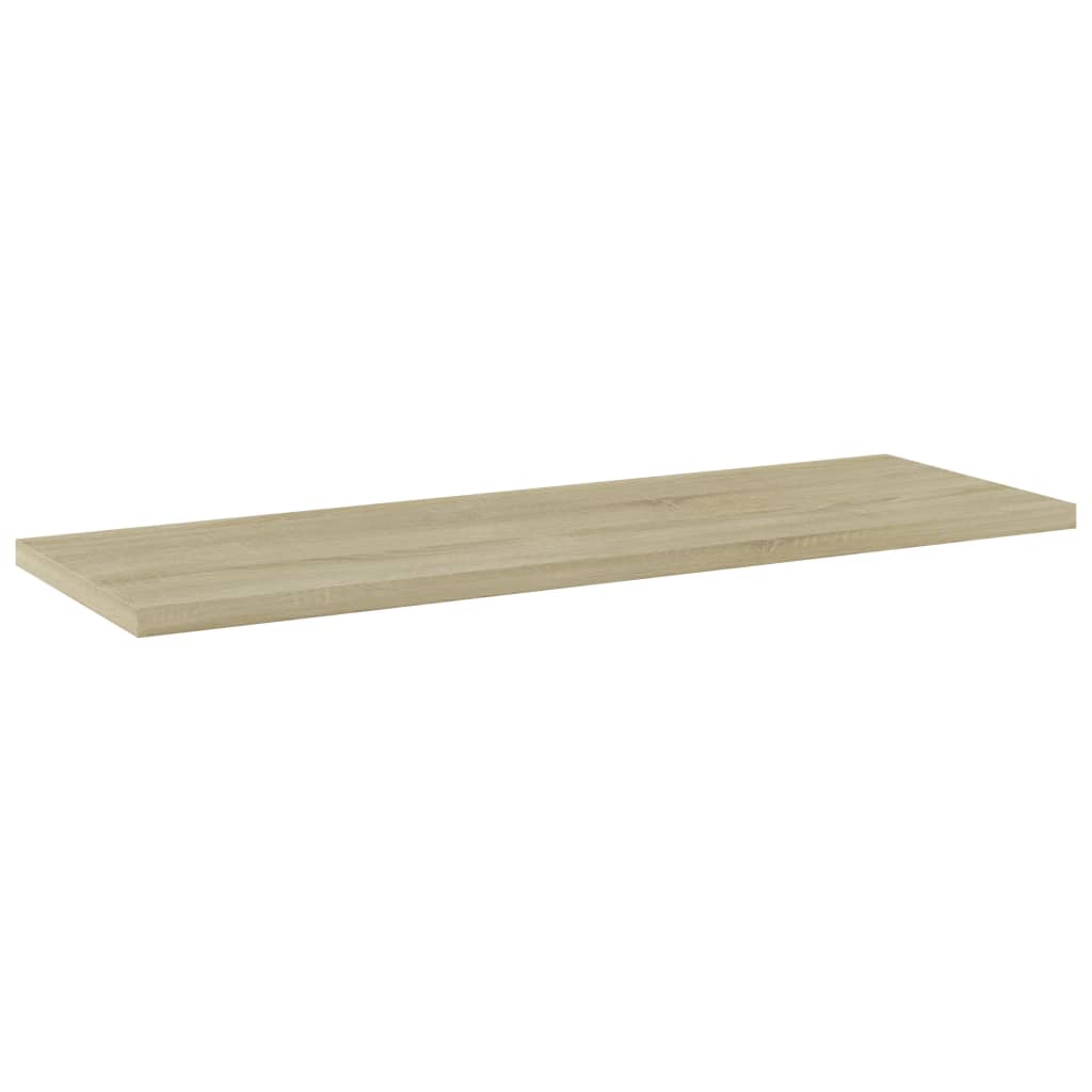 Ripiani per Libreria 4pz Rovere Sonoma 60x20x1,5cm Multistrato