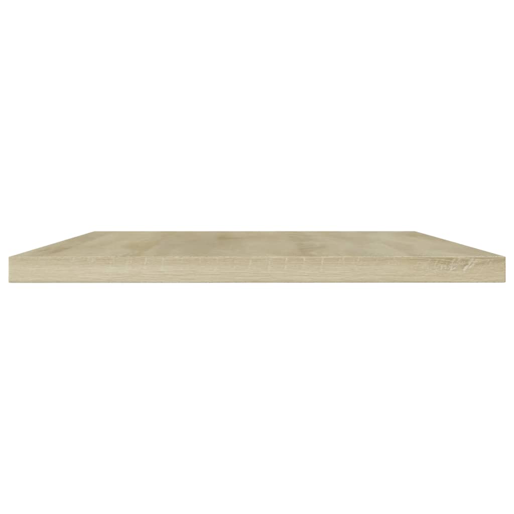 Ripiani per Libreria 4pz Rovere Sonoma 60x20x1,5cm Multistrato