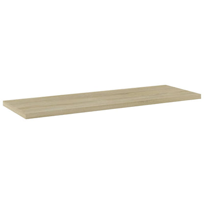 Ripiani per Libreria 8pz Rovere Sonoma 60x20x1,5cm Multistrato