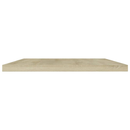 Ripiani per Libreria 8pz Rovere Sonoma 60x20x1,5cm Multistrato
