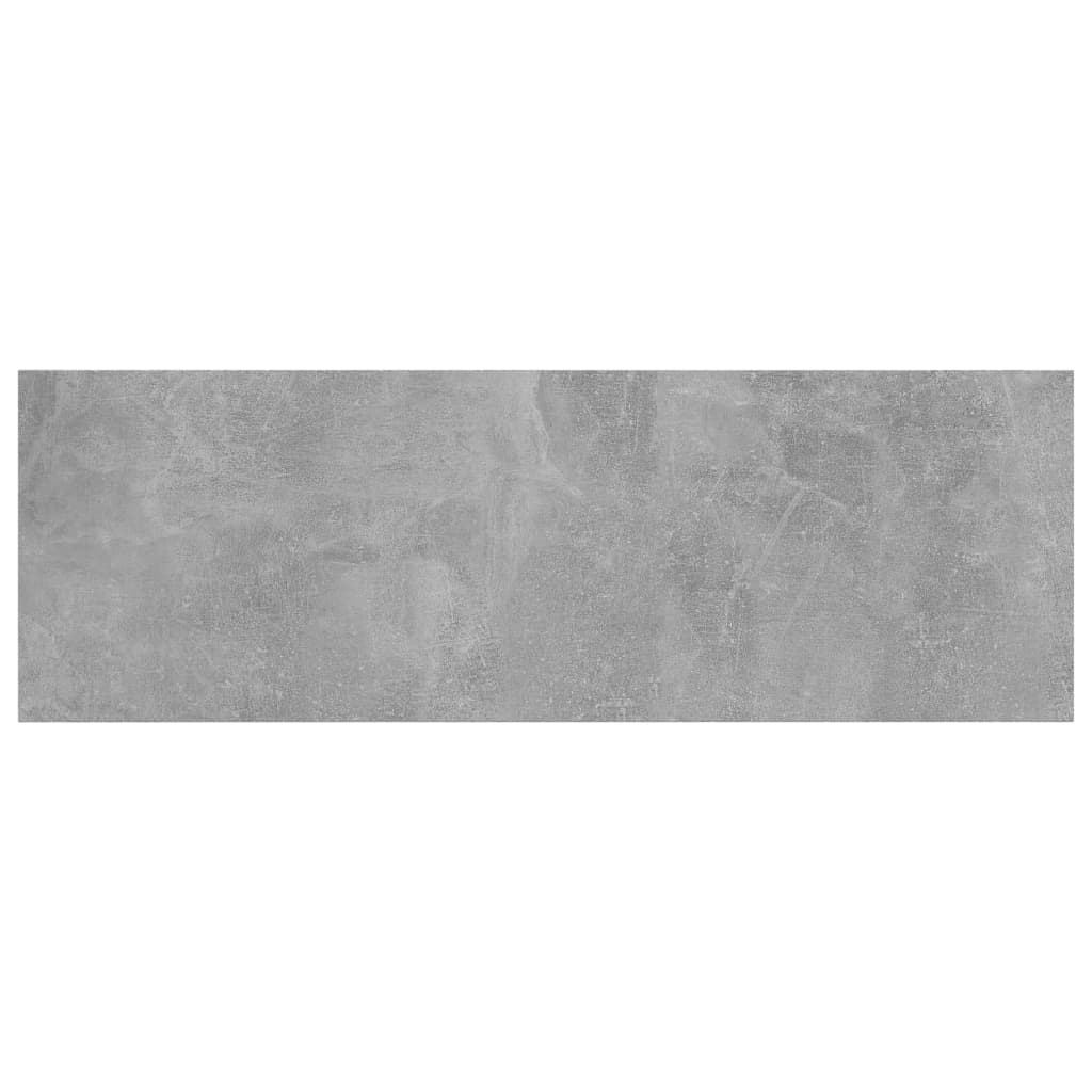 Ripiani per Libreria 4pz Grigio Cemento 60x20x1,5cm Multistrato