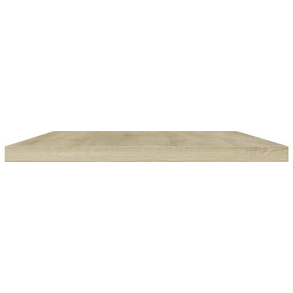 Ripiani per Libreria 8pz Rovere Sonoma 60x30x1,5cm Multistrato