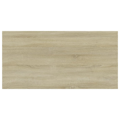 Ripiani per Libreria 8pz Rovere Sonoma 60x30x1,5cm Multistrato