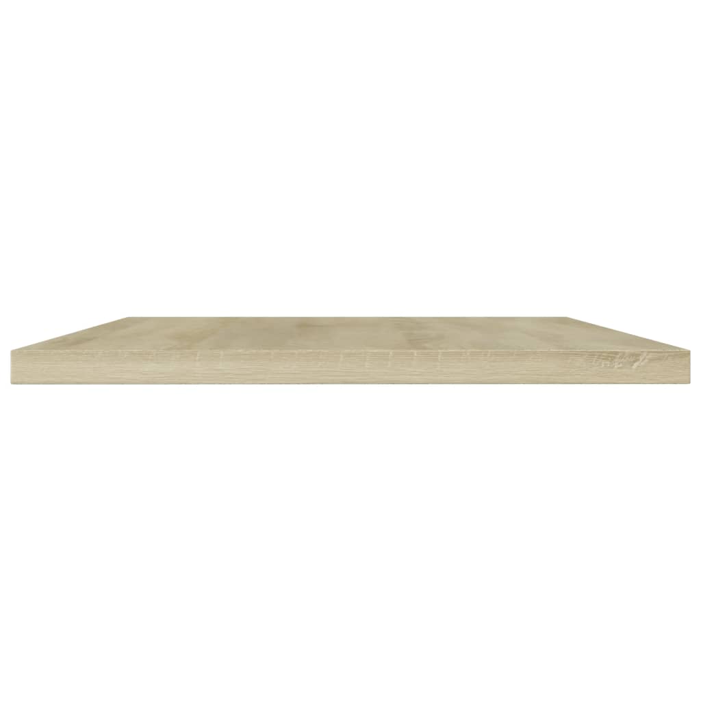 Ripiani per Libreria 8pz Rovere Sonoma 60x40x1,5cm Multistrato