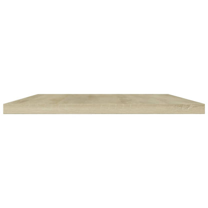 Ripiani per Libreria 8pz Rovere Sonoma 60x40x1,5cm Multistrato