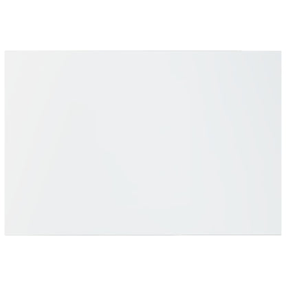 Ripiani per Libreria 8pz Bianco Lucido 60x40x1,5cm Multistrato