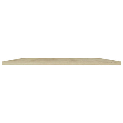 Ripiani per Libreria 4pz Rovere Sonoma 60x50x1,5cm Multistrato