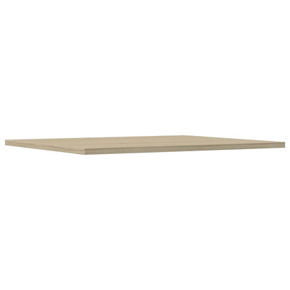 Ripiani per Libreria 8pz Rovere Sonoma 60x50x1,5cm Multistrato