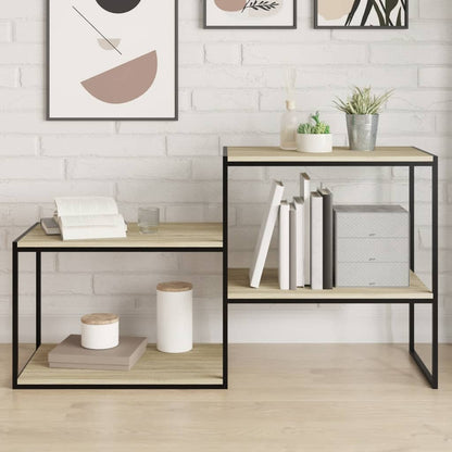 Ripiani per Libreria 8pz Rovere Sonoma 60x50x1,5cm Multistrato