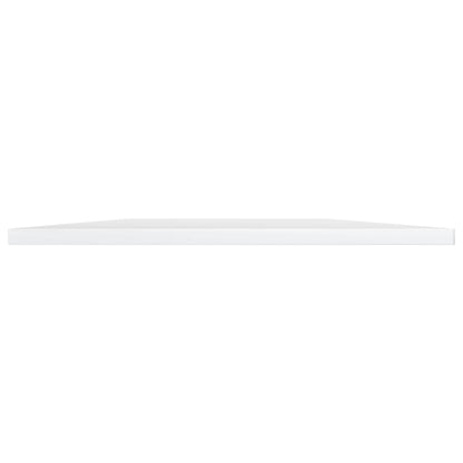 Ripiani per Libreria 4 pz Bianco Lucido 60x50x1,5cm Multistrato